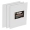 SoHo Artist Cotton Canvas All Media Panels - 3 Pack of  Double Primed Cotton Acid-Free Panels Bonded Canvases for Paintings, Artwork and More